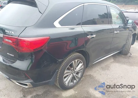 2017 Acura Mdx Technology Package from USA, damaged, VIN 5FRYD4H50HB031016